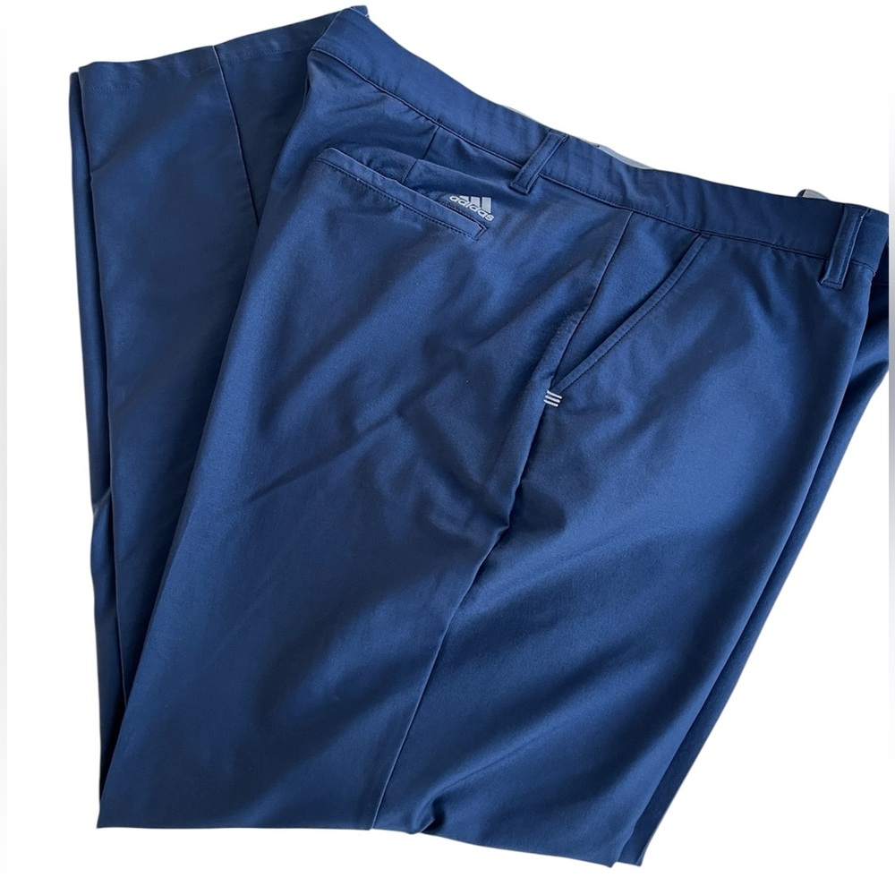 Adidas Climalite Moisture Wicking NAVY Pants Size 40/30